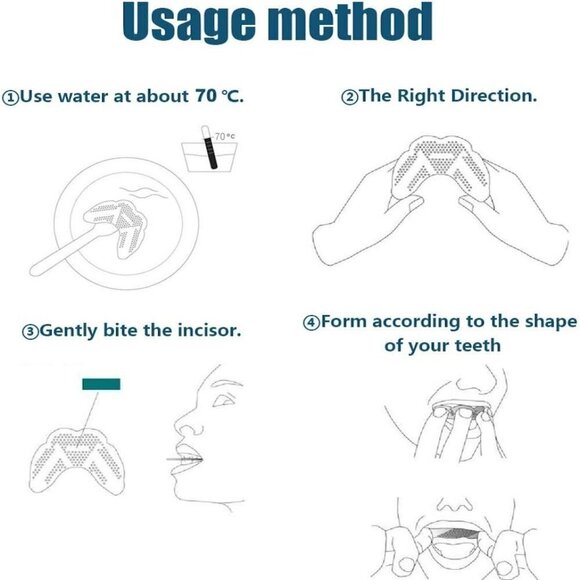 Sports Mouth Guard 1.6mm Custom Fit Youth/Adults Blue - Picture 7 of 8